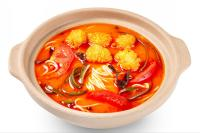 砂锅泡椒鸡米花米线